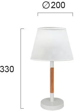 Лампа за четене Viokef Villy-White