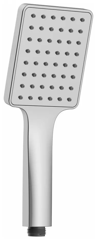 Пластмасова душ глава в лъскаво сребристо – Sapho