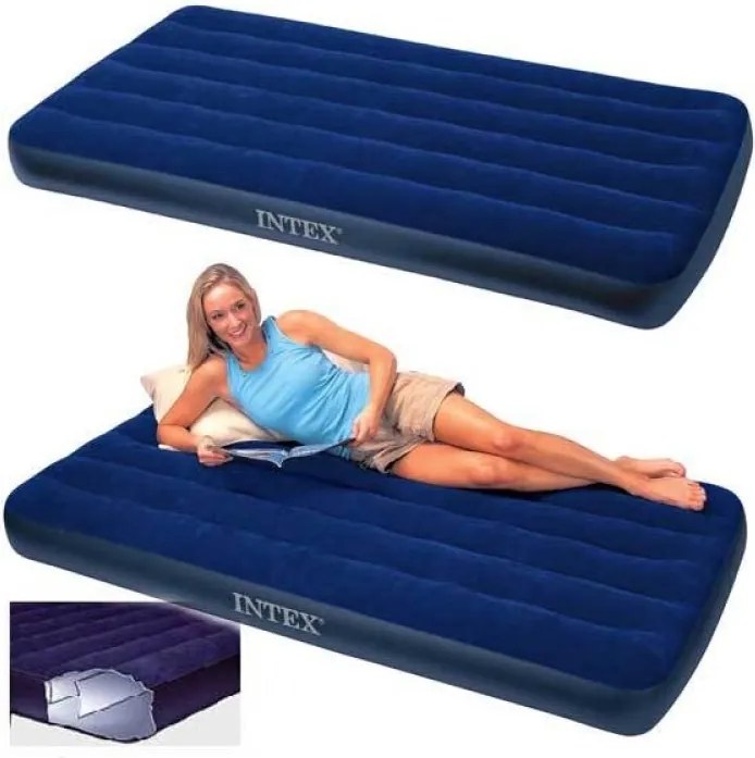 Надуваем матрак за дома или къмпинг Intex 64757, 191x99x25 cm
