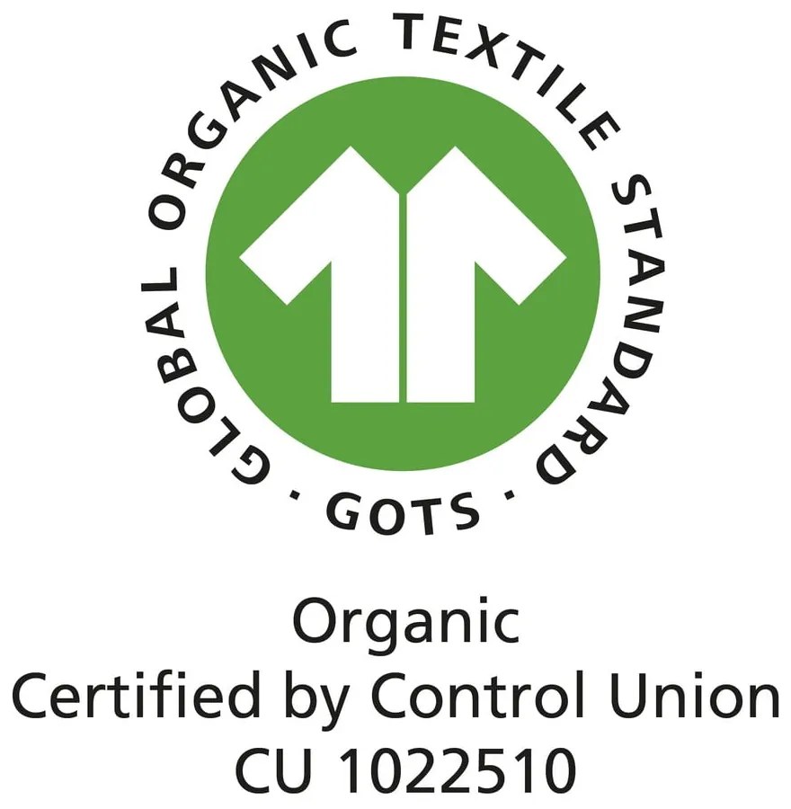 Бял еластичен чаршаф от органичен памук 90x200 cm Calm – Södahl