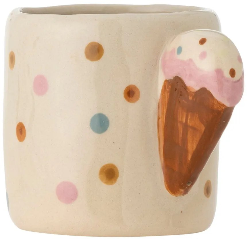 Бежова керамична детска чаша 255 ml Creamy – Bloomingville Mini