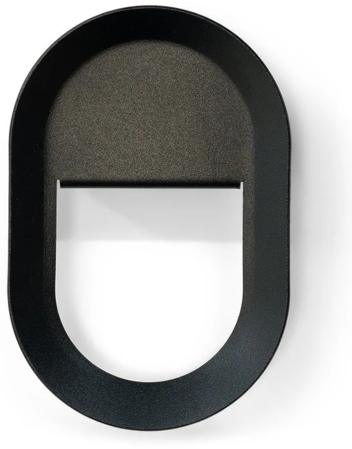 Черна стенна стоманена кука Coucou – Spinder Design