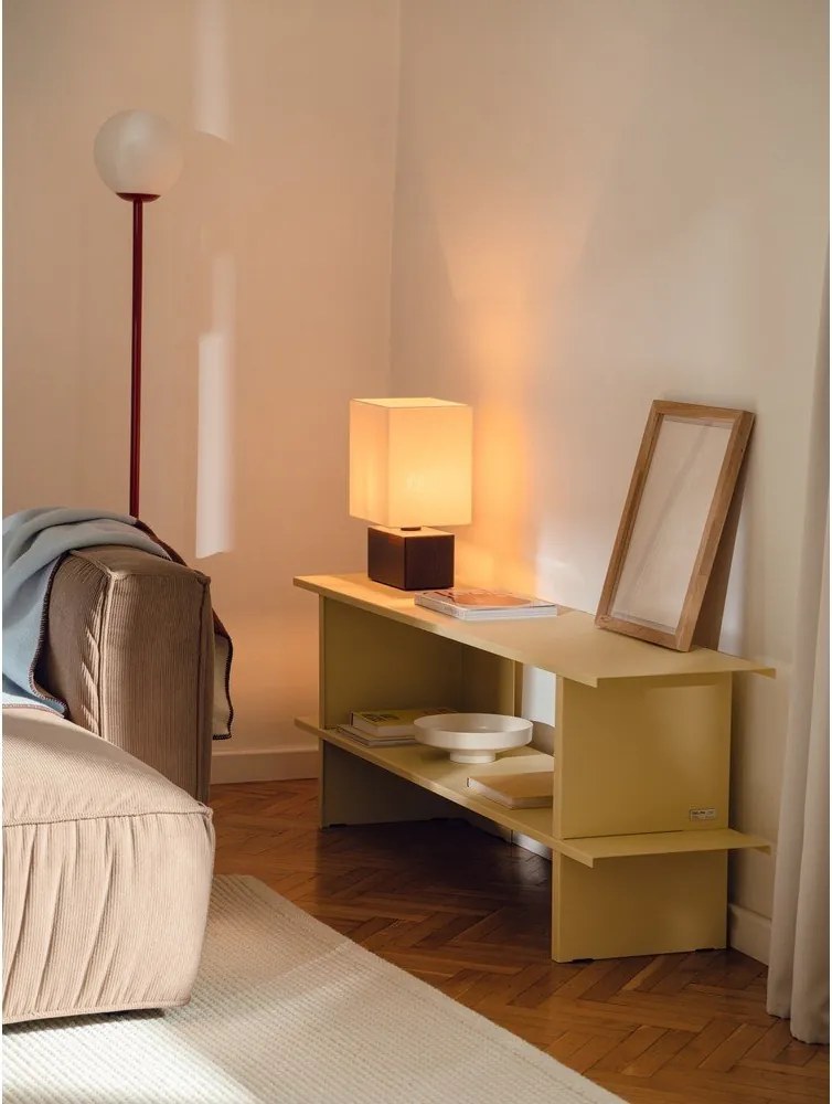 Жълт метален стелаж 160x57x37 cm Hes – noo.ma