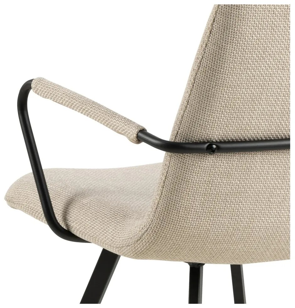 Кремави трапезни столове в комплект от 2 броя Selina - Actona