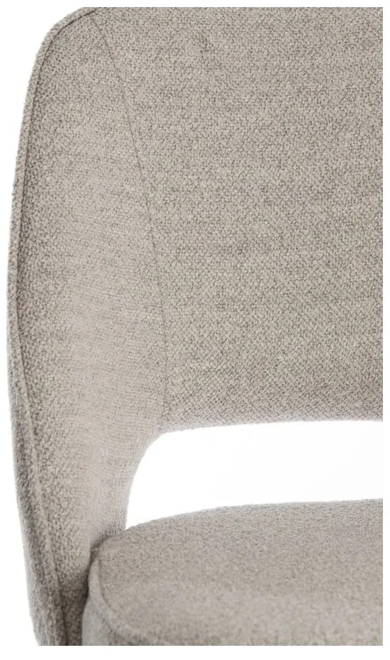 Светлосив трапезен стол Djeslin – Light & Living