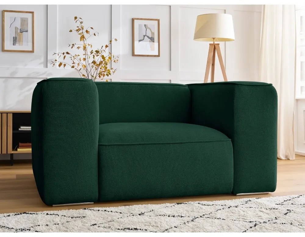 Тъмнозелено кресло Zephyr – Bobochic Paris