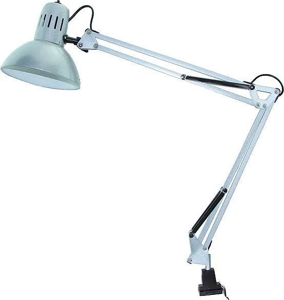 Настолна лампа PENNA, сребро, 1хE27