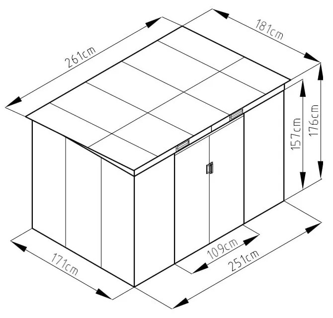 Градинска къща – Rojaplast