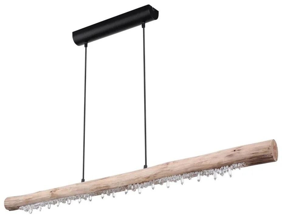 Globo 15354-20-LED Димируем полилей с кабелно окачване FELICITAS LED/25W/230V бежов