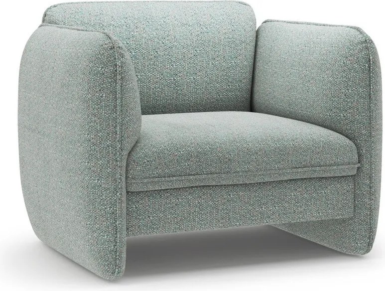 Синьо шенилово кресло Georgia – Micadoni