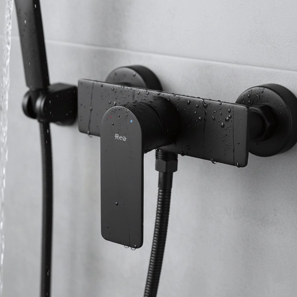 Смесител за душ Rea URBAN Black
