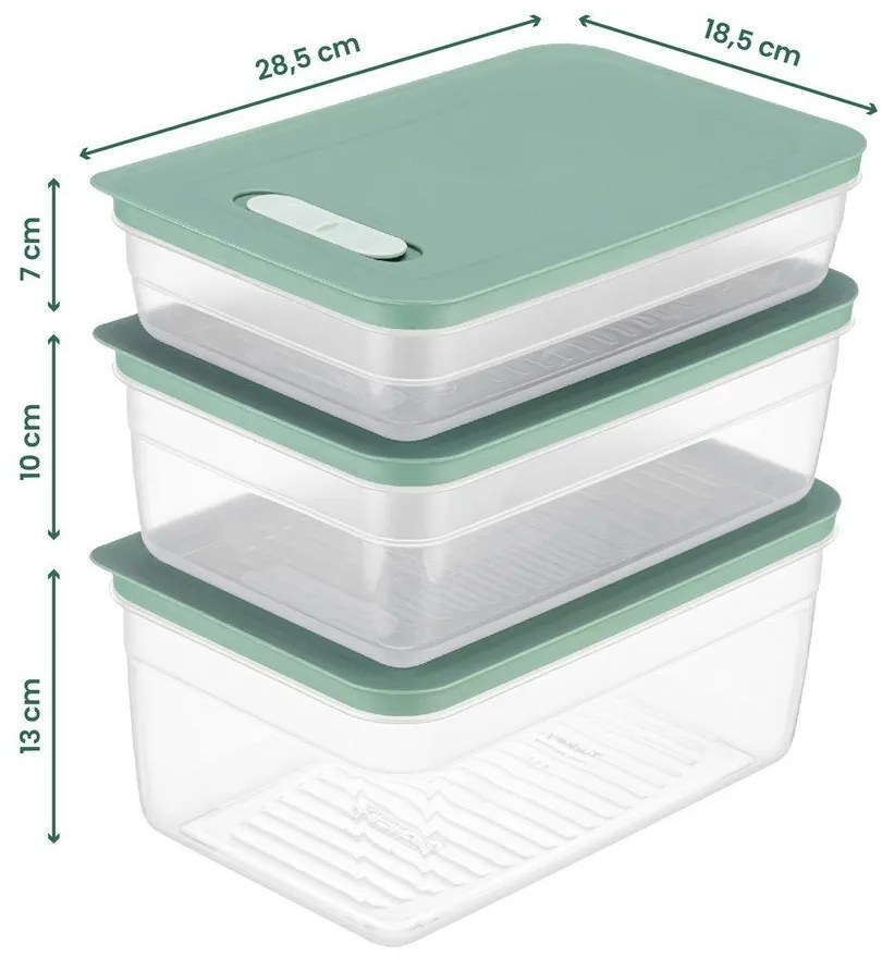 Кутии за храна 3 бр. – Hermia