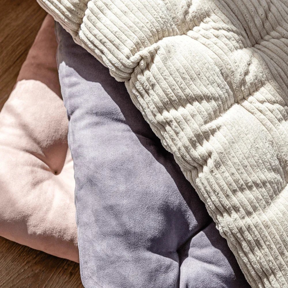 Бяла/сива люлка от масивен бор 39x75x38 cm Montessori – Meowbaby