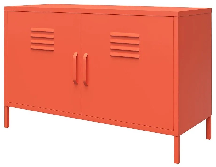 Оранжев метален шкаф , 100 x 64 cm Cache - Novogratz