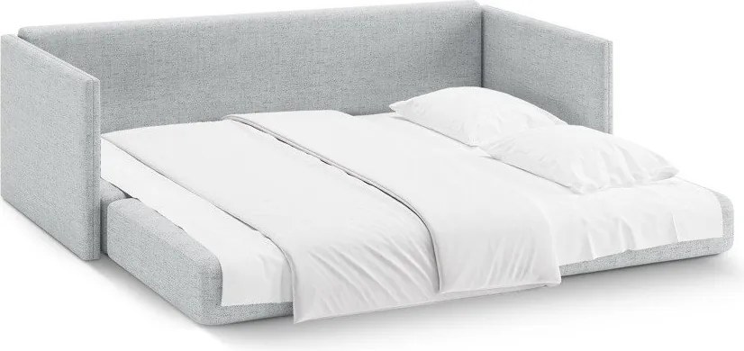 Светлосив шенилов сгъваем диван 209 cm Shannon – Cosmopolitan Design