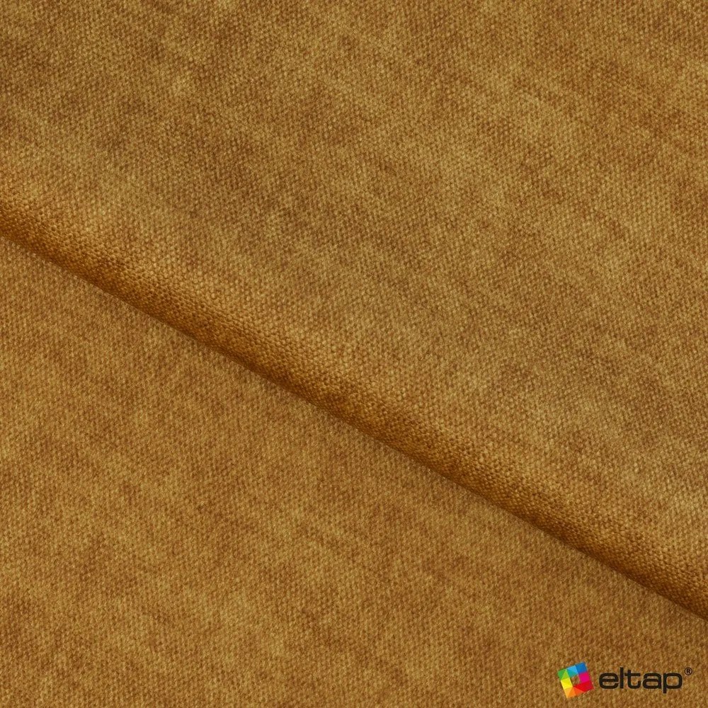 Жълт кадифен разтегателен ъглов диван с място за съхранение (ляв ъгъл L форма) Barea – ELTAP