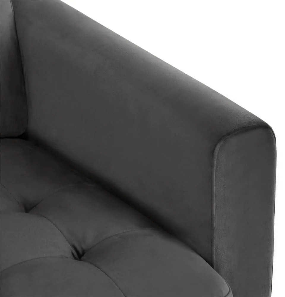 Сив ъглов диван Strummer - CosmoLiving by Cosmopolitan