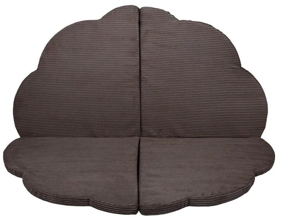 Кафяво детско килимче за игра 160x160 cm – Meowbaby