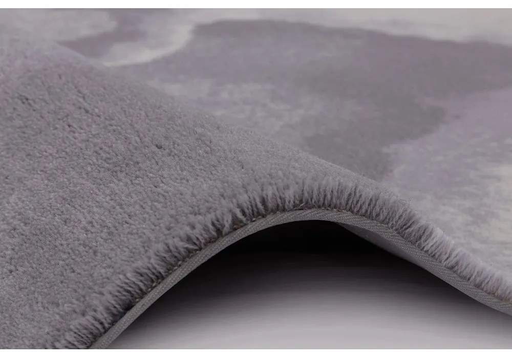 Сив вълнен килим 160x240 cm Cirrus - Agnella
