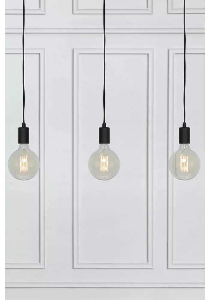 Черна таванна светлина три Sky - Markslöjd