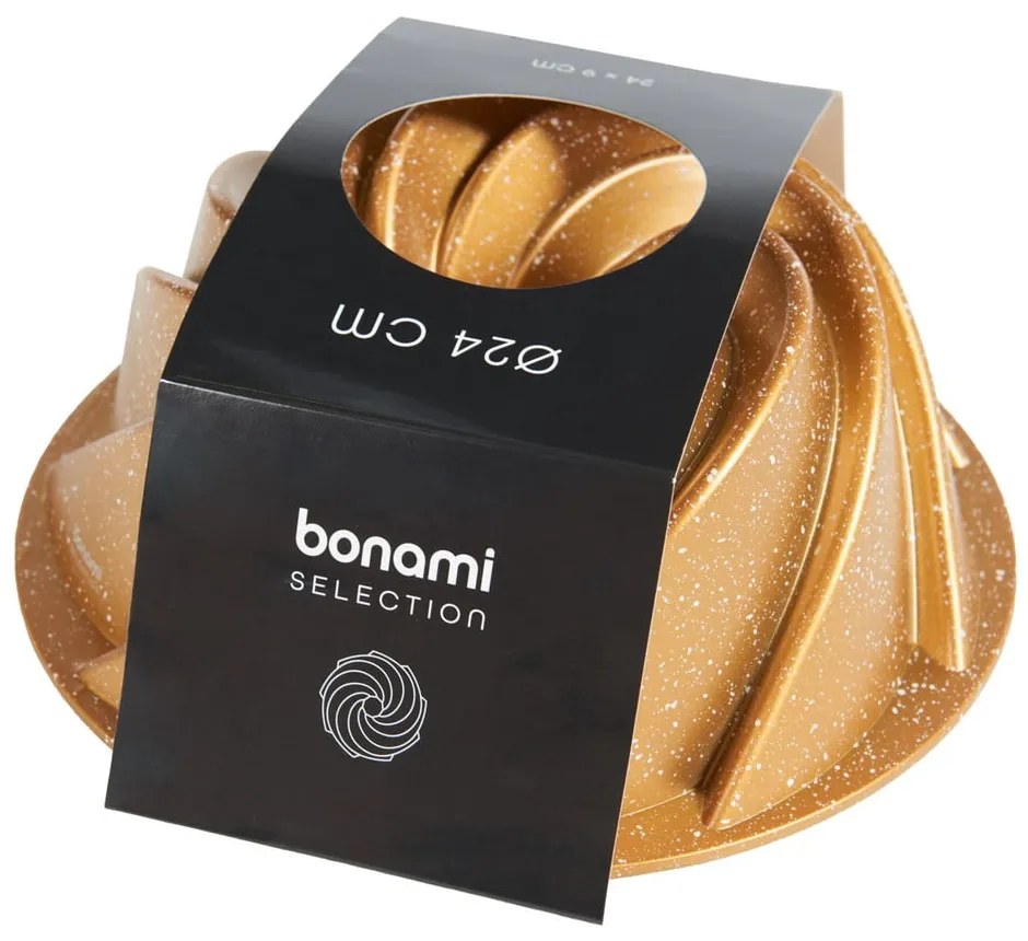 Форма за печене, изработена от лят алуминий в златист цвят Rosa - Bonami Selection