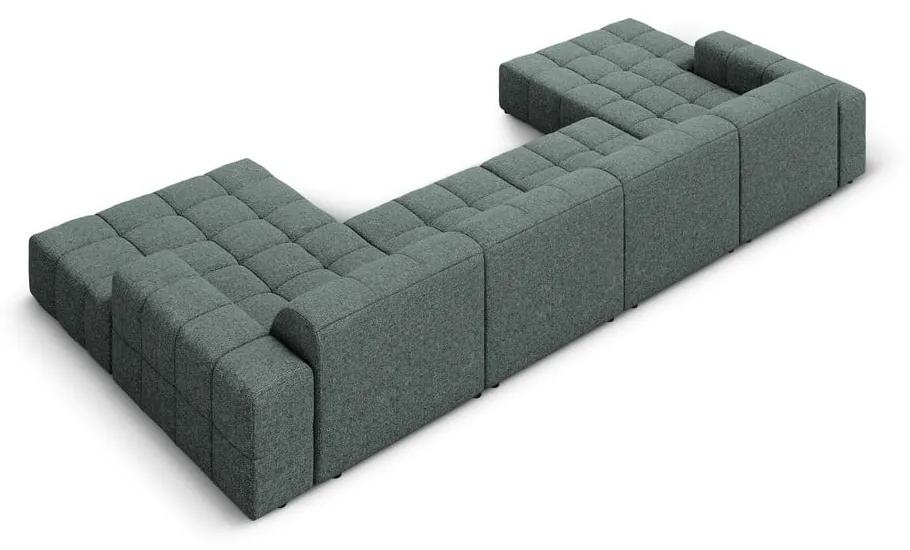 Тюркоазен ъглов диван (U-образен) Chicago - Cosmopolitan Design