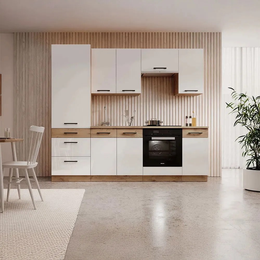 Кухненски състав Vika 240-Leuko Fusiko