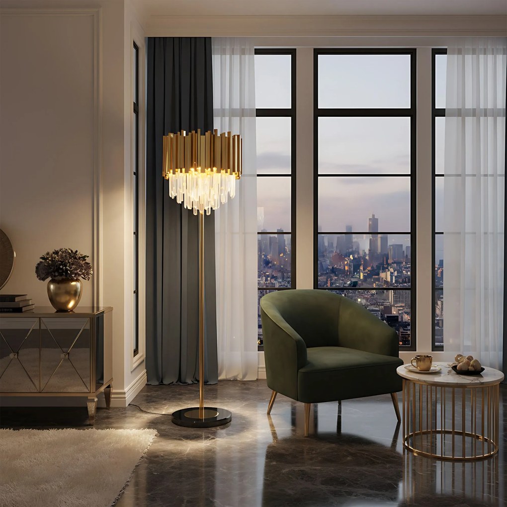 Лампа APP1717-3F Gold