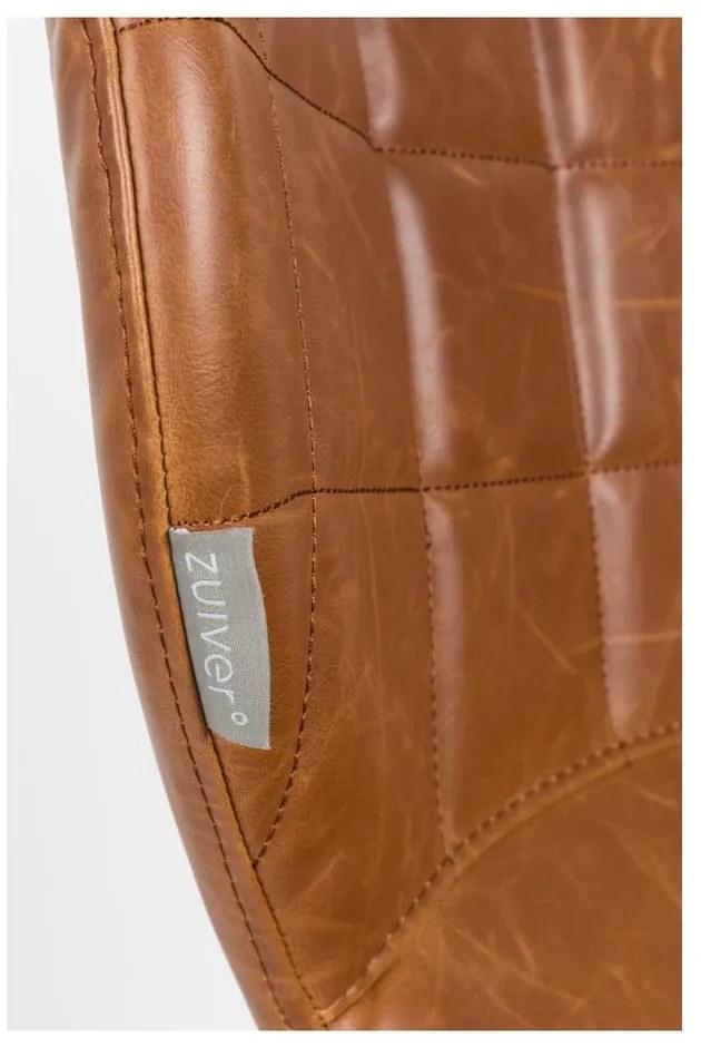 Кафяв офис стол Офис стол OMG - Zuiver