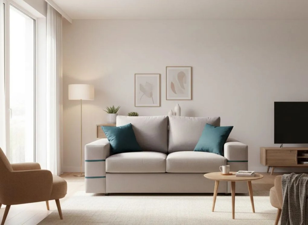 Двуместен диван Holmes-Gkri Anoixto