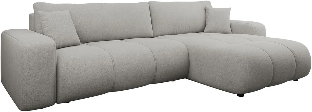 Ъглов диван Furyn L Maxi-Сив