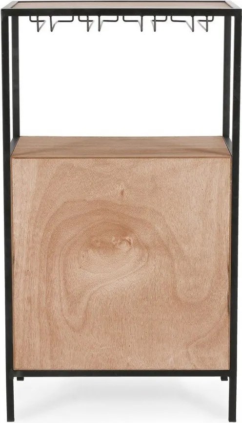 Шкаф за вино в естествен цвят брой бутилки 12, 51x91x30 cm Isaac – Yes Everyday