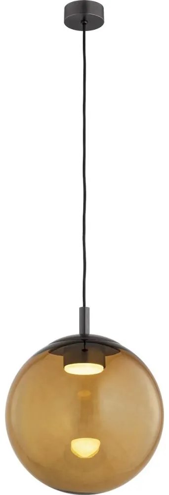 Argon 8831 - Пендел SACRAMENTO 1xGX53/8W/230V кафяв/опушен