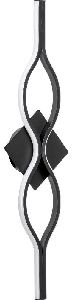 LED аплик LED/12W/230V 3000-6500K черен