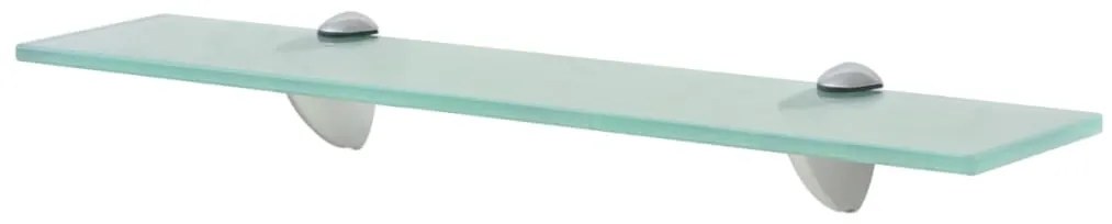 243756 vidaXL Подвижен рафт, стъкло, 50 x 10 см, 8 мм