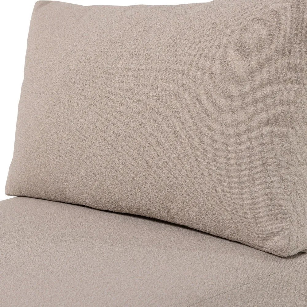 Кафяв градински стол метален/подплатен Bear – WOOOD