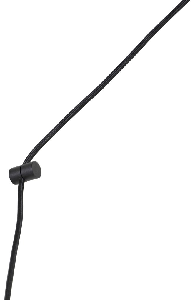 Дизайнерски висящ аплик черен с щепсел - Cavalux