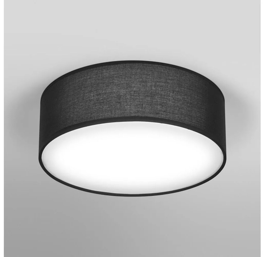 Osram - Плафон ORBIS PARIS 1xE27/25W/230V Ø 30 cm черен