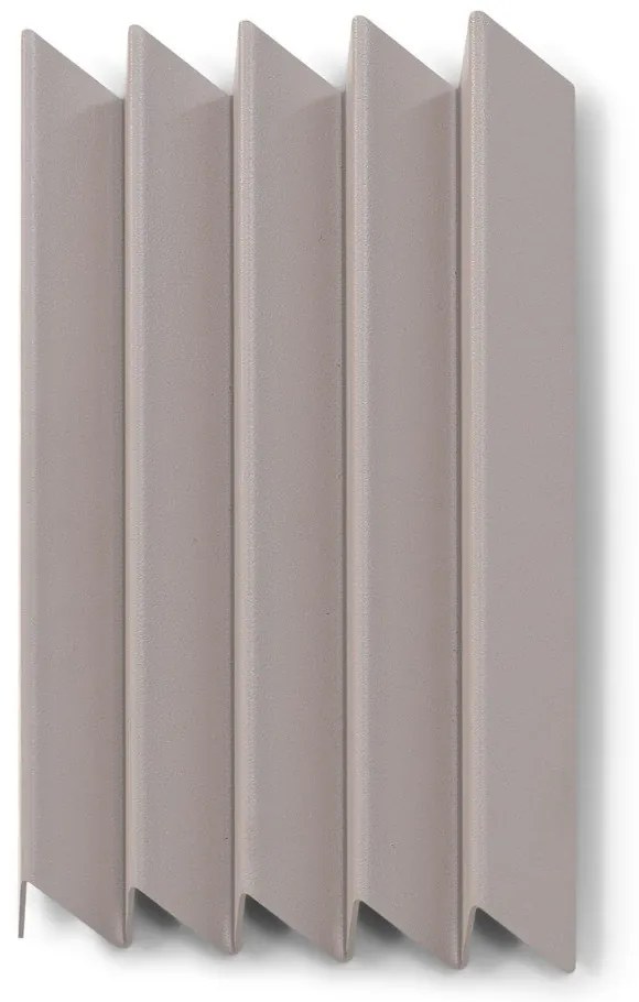 Кафяво-сива метална стенна закачалка 21 cm Sensu – Spinder Design