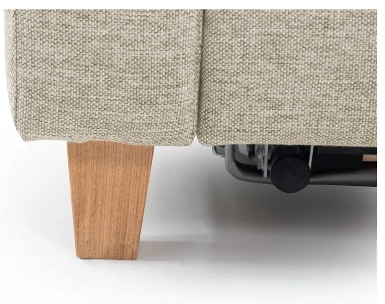 Бежов разтегателен диван 190 cm Sonia - Scandic