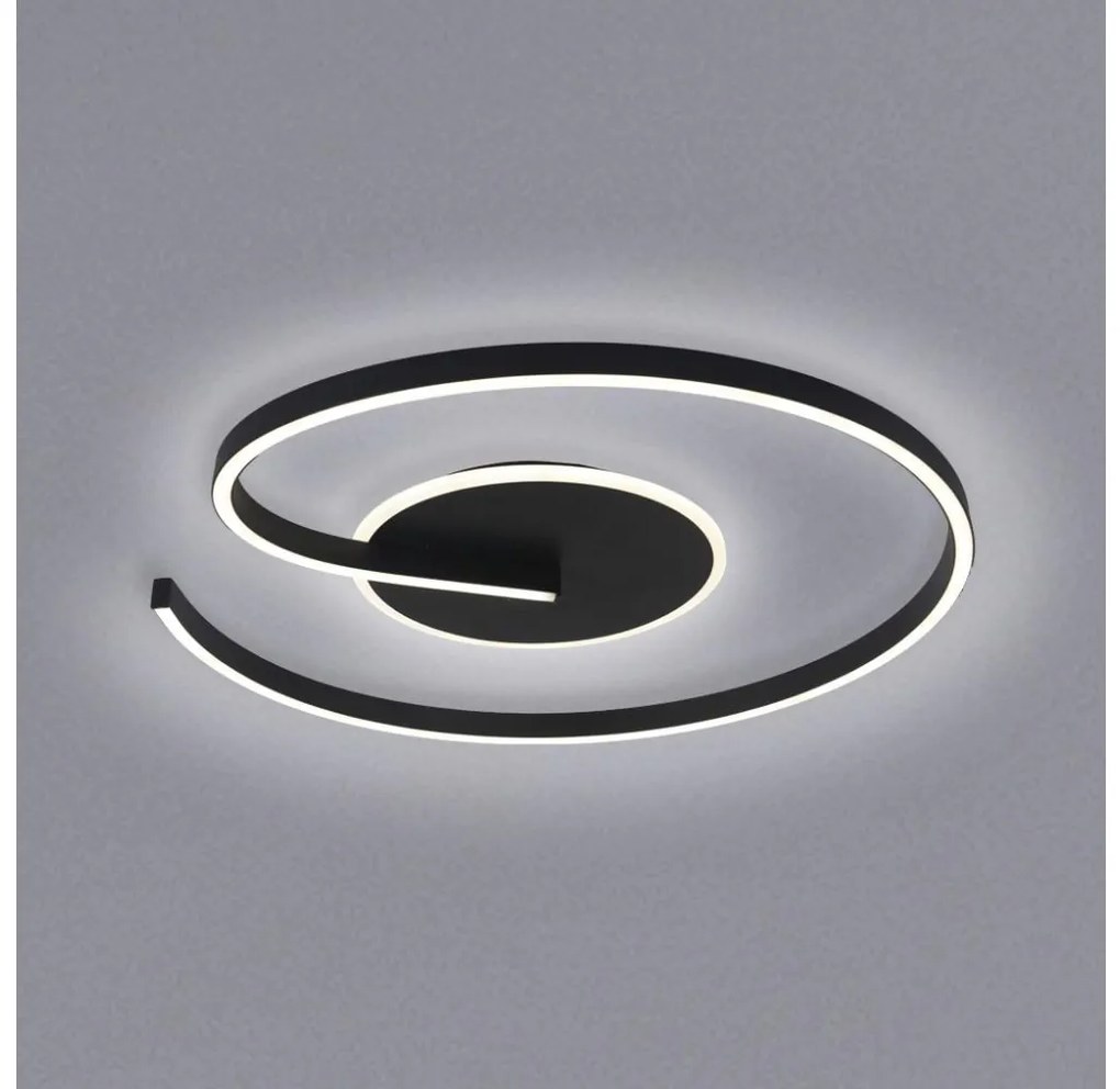 Brilagi -LED Димируемо таванно LED осветително тяло SPIRAL LED/56W/230V 3000/4000/6000K+дистанционно управление