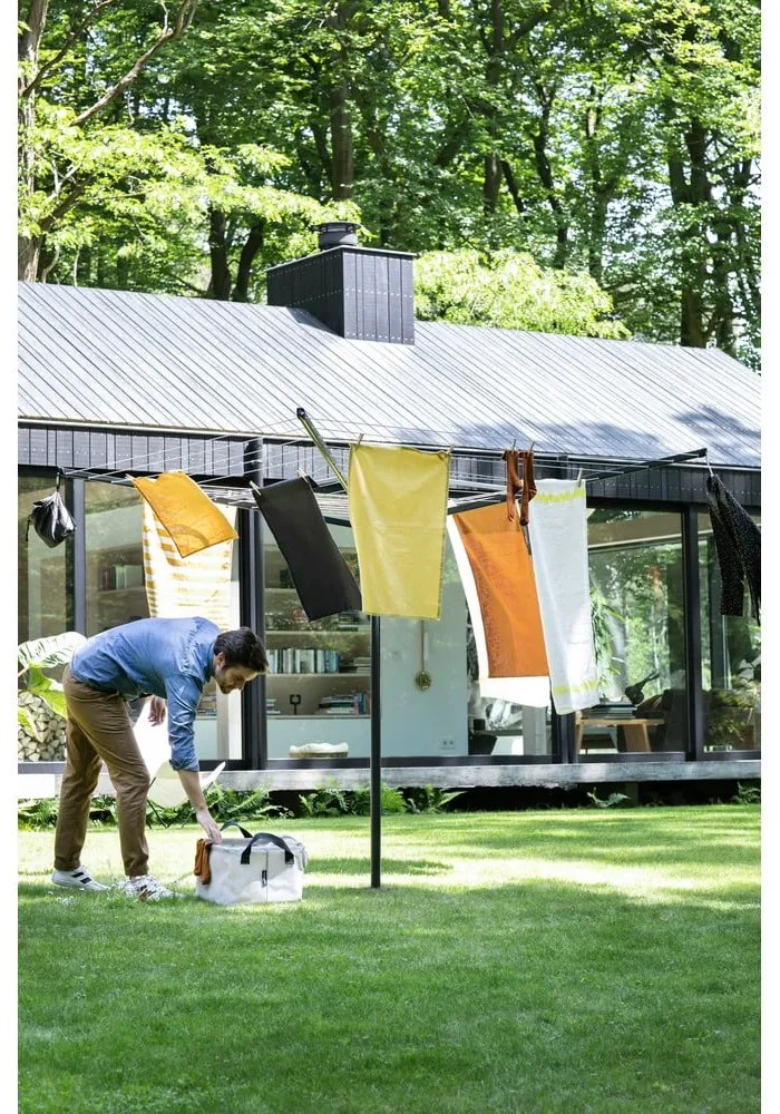 Градинска сушилня за дрехи в антрацитен цвят 50 m Lift-O-Matic – Brabantia