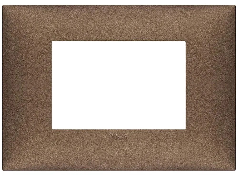 VIMAR 09673.24 Декоративна рамка технополимер, 3M, Мед мат,  NEVE UP