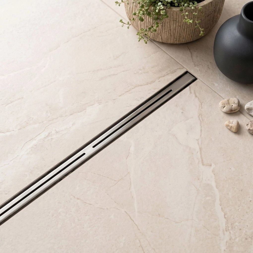 Линеен сифон Rea FILO Nickel Brush 70