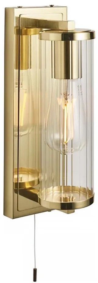 Endon 94075 - Аплик за баня TAYLOR 1xE27/10W/230V IP44 златист