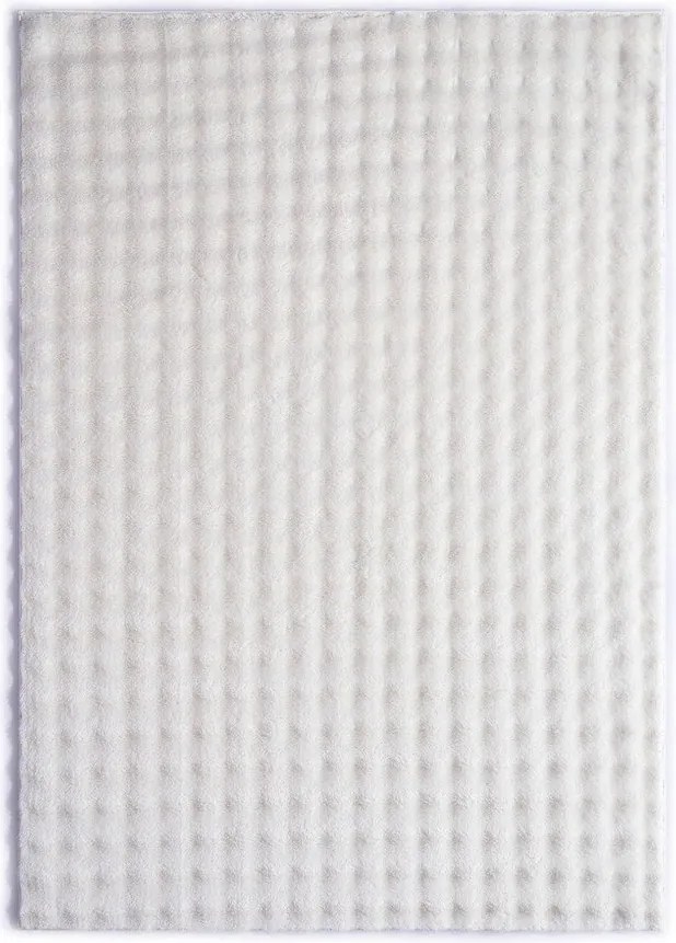 Килим подходящ за пране в цвят слонова кост 80x150 cm Bubble Emarald – Mila Home