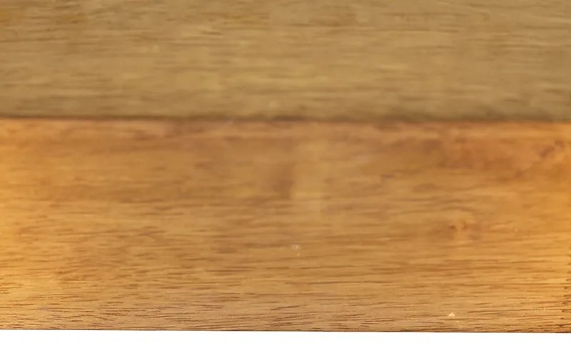 Ръстичен таванен прожектор винтидж дърво 2-светлина - Bloc