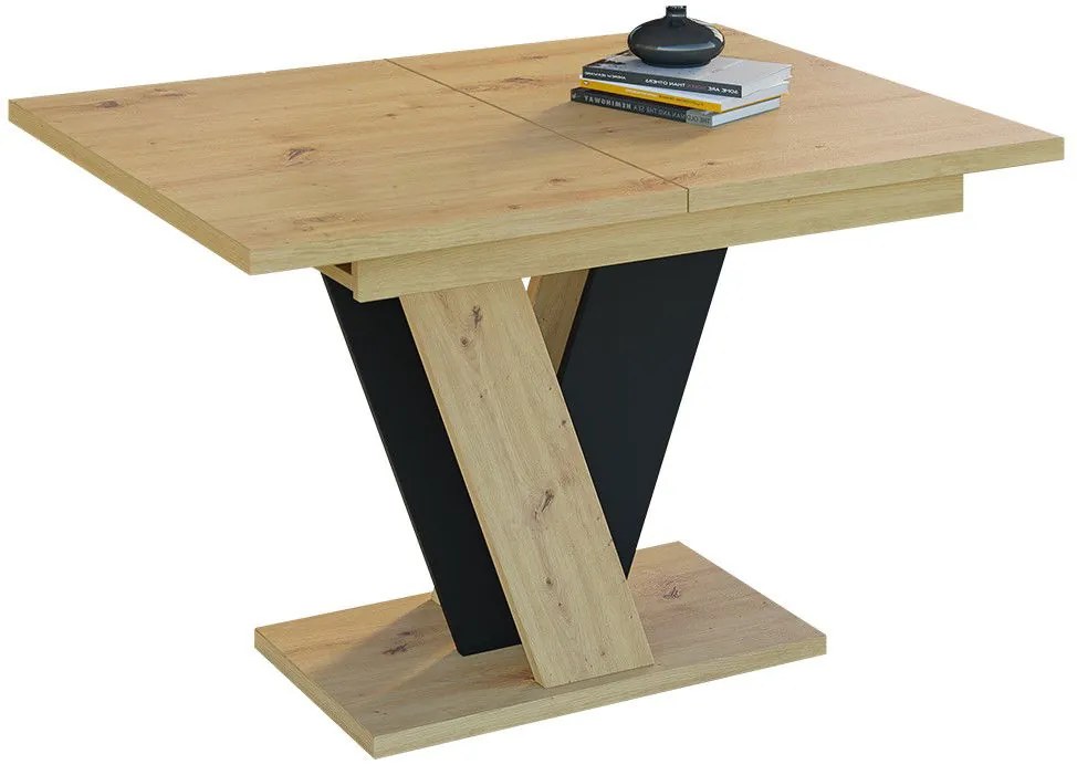 Маса Viney разтегателен -Artisan – Черен