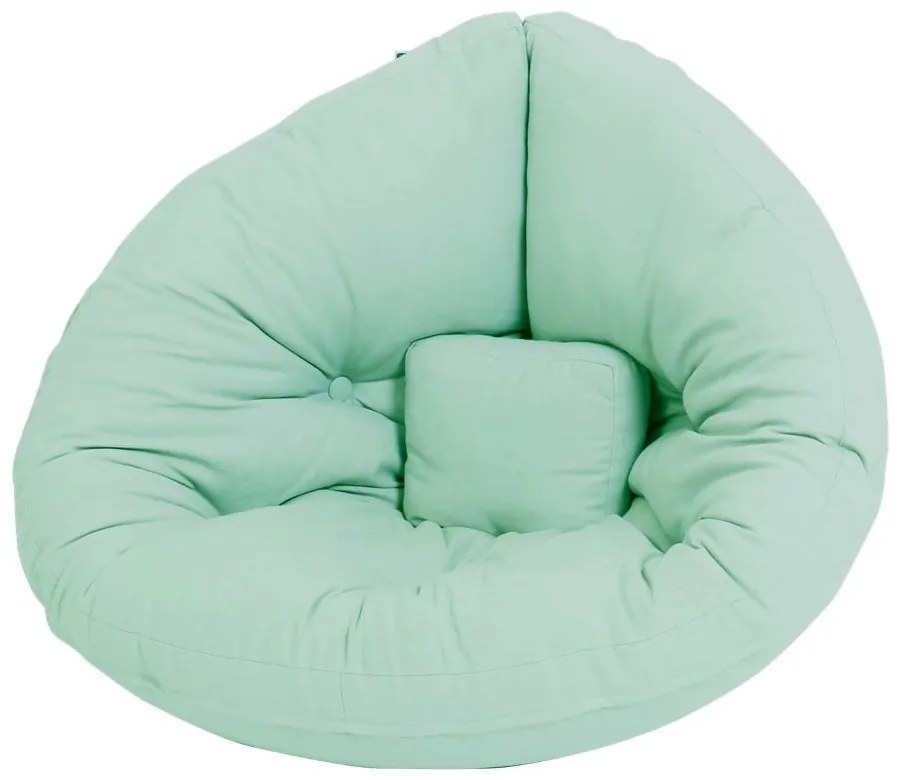 Зелен релаксиращ детски фотьойл Mini Nido - Karup Design