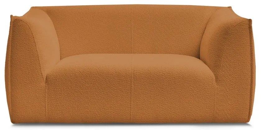 Диван от прежда с примки от букле в цвят горчица 170 cm Giorgia – Bobochic Paris